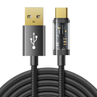 Joyroom S-UC027A12 3A USB-A to Type-C Data Cable (1.2m) â€“ Black