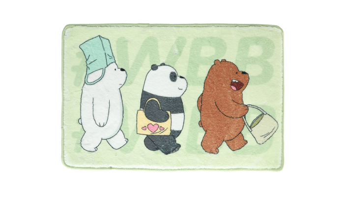 Miniso we Bear Collection Floor Mat (Green)