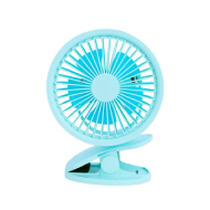 Miniso 1200Mah Mini Clip on Fan (Blue)