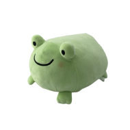 Miniso 10.6in Frog Plush Toy (Green) 