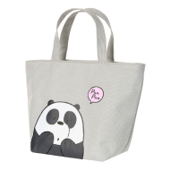 Miniso We Bear Collection Lunch Bag (Grey)