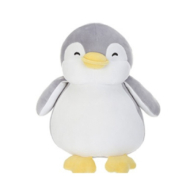Miniso Small Penguin Plush Toy (Grey)