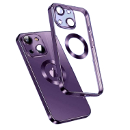 Apple iPhone 14 Mag Safe Cover (Deep Purple) 
