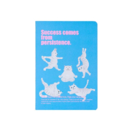 Miniso School Season Series A5 Yoga Stitch Bound Book - 40 Sheets (Cat)