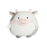 Miniso Round CowPlush Toy 