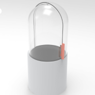 MINISO Dustproof Container for Makeup Brush