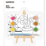 MINISO Mini Painting Kit 10Ã—15cm (Flower)