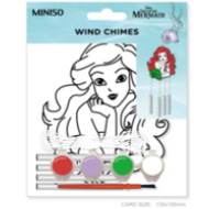 MINISO Disney The Little Mermaid Collection Coloring Suncatcher (Mermaid)