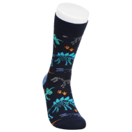 Miniso Animals Series Crew Socks 21cm - Laosaurus Blue