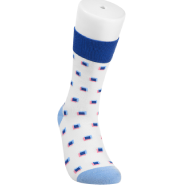 Miniso Vintage Series Crew Socks 21cm - Blue A