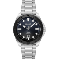 HUGO Gents HUGO Stainless Steel Bracelet Watch (Silver Stainless)