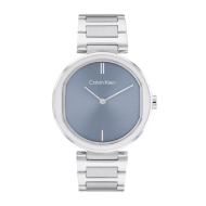Calvin Klein Women's Stainless Steel Watch (Blue)