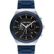 Calvin Klein Men's Quartz Multi-Function Watch (Black) 