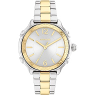 Coach Women's Ionic Plated Thin Gold Steel Watch (Grey)