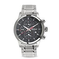 Titan Octane Chrono Black Dial Stainless Steel Strap watch for Men