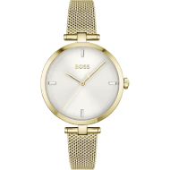 Boss Women's Ionic Thin Gold Plated (Silver White)