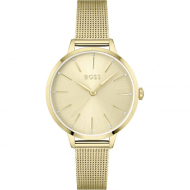 Boss Women's Ionic Thin Gold Plated Watch (Gold)