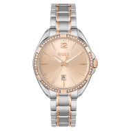 Boss Woman's Two Tone Stainless Steel (Camel)