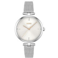 Boss Women's Stainless Steel (Silver White)