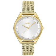 Boss Women's Ionic Thin Gold Plated (Silver White)