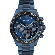 Boss Men's Ionic Plated Blue Steel Watch (Blue)