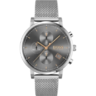 Boss Men's Stainless Steel Watch (Grey)