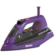 Abans Steam Iron - Black & Purple