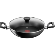 Tefal-G6 Delicia Kadhai 28cm - Glass Lid