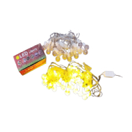 Houseware X-Mas LED Light Round Yellow Color - 20 Bulbs  