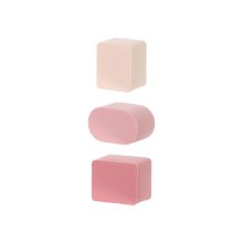 Miniso Square & Oval Makeup Sponges - 10 Pcs