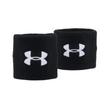 Under Armour Men's 3" Performance Wristband - 2 - Pack (Black) 