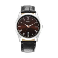 Titan Trendsetters With Dark Brown Dial - Gents 