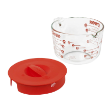 Pyrex 1.9L Prepware 8 Cup Clear Glass Measuring Cup with Lid