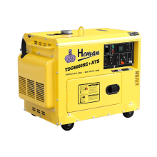 Heman 5.0kw Diesel Generator + ATS (Yellow)