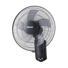 ABANS 16 Inch Wall Fan With Remote - Black