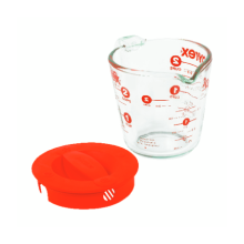Pyrex 473ML 2 Cup Measuring Cup with Lid