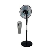 MISTRAL 16 Inch Stand Fan  with Remote Control - Black