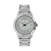 TITAN Workwear Watch with Silver Dial & Stainless Steel Strap - Gents