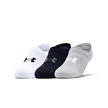 Under Armour Unisex Ultra Lo – 3-Pack Socks - White 