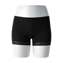 Miniso Lace Series Skin Friendly Slip Shorts for Women (Black)