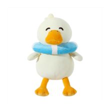 MINISO Diving Duck Series Plush Toy Swim Ring Duck 25cm