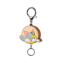 Miniso Tom & Jerry I love cheese Collection Retractable Key Chain (Tom)