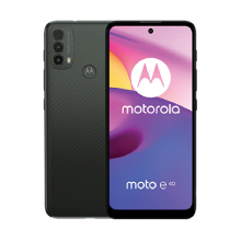 Motorola E40 4GB + 64GB - Carbon Gray