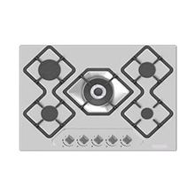 Abans 70CM Signature 5 Gas Hob Stainless Steel With Safety - Silver