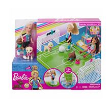 Barbie Dreamhouse Adventures 6-inch Chelsea Doll with Soccer Playset and Accessories - GHK37