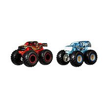 Hot Wheels Monster Trucks Demo Doubles 2 Pack Collection - FYJ64