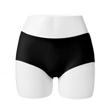 Miniso Lace Seamless Mid-Waist Panties (Black)