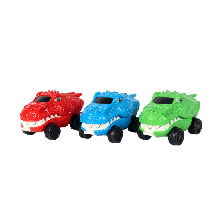 Miniso Dinosaur Series Transforming Car 3 Assorted Designs