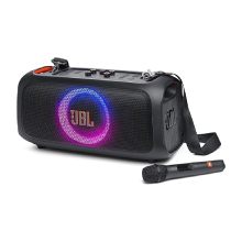  JBL PartyBox On-The-GO 2 Portable Bluetooth Speaker – Black