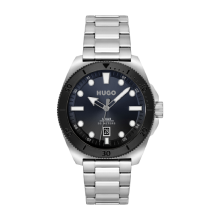 HUGO Gents HUGO Stainless Steel Bracelet Watch (Silver Stainless)